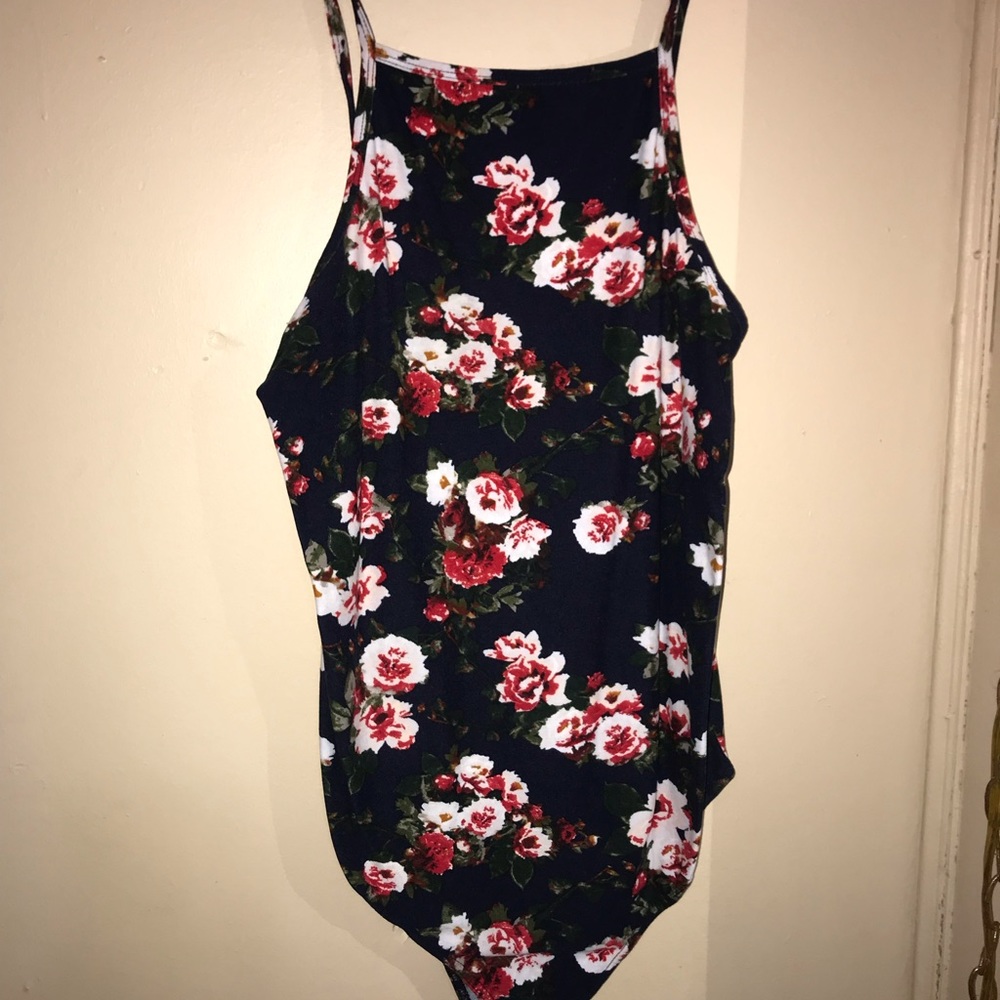 Floral bodysuit